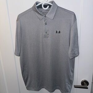 NWOT Under Armour Men's Polo Shirt in Gray